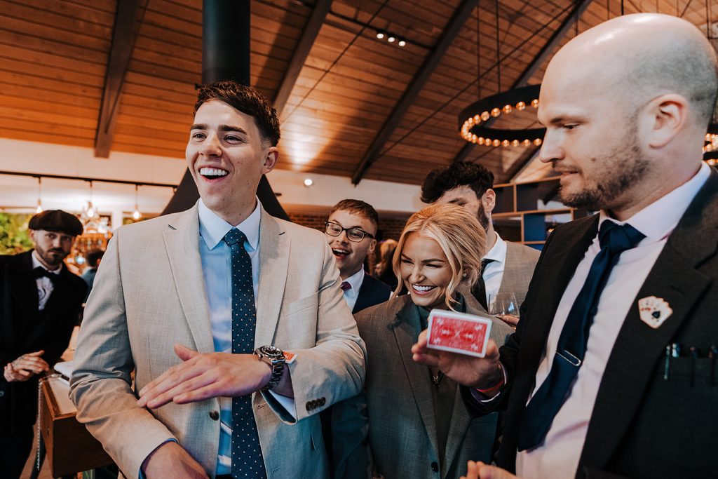 Close Up Magic Syrencot wedding Entertainment