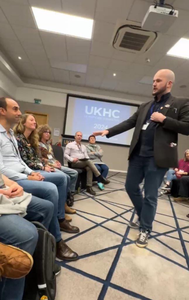 Corporate magician workshop